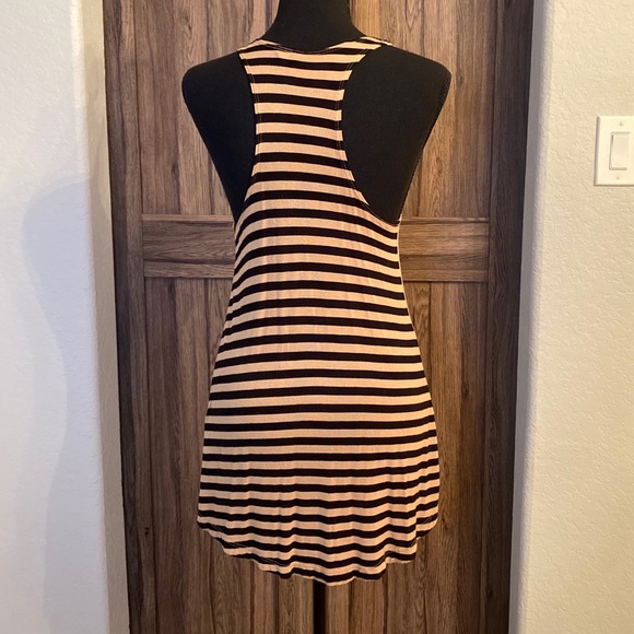 H&M Long Striped Razor Back Tank - Picture 3 of 8